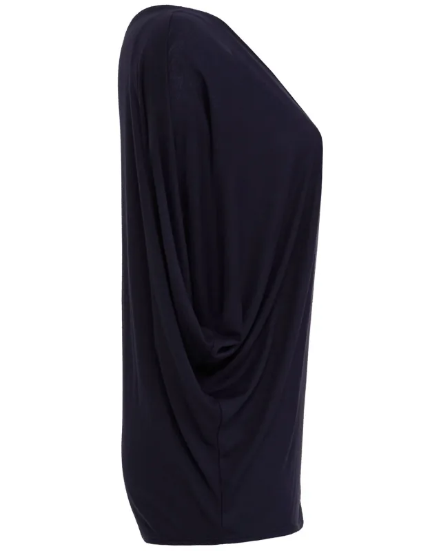 Bella + Canvas Ladies' Flowy Draped Sleeve Dolman T-Shirt — view 14