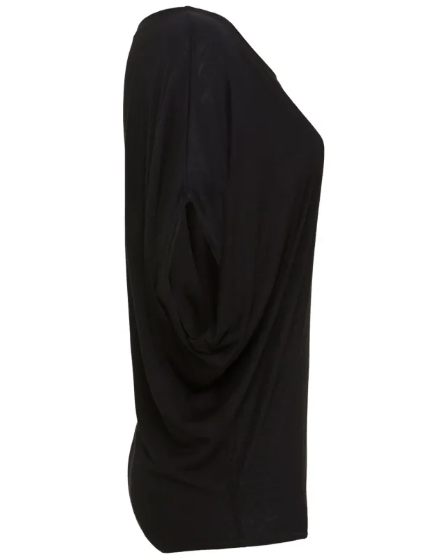 Bella + Canvas Ladies' Flowy Draped Sleeve Dolman T-Shirt — view 6