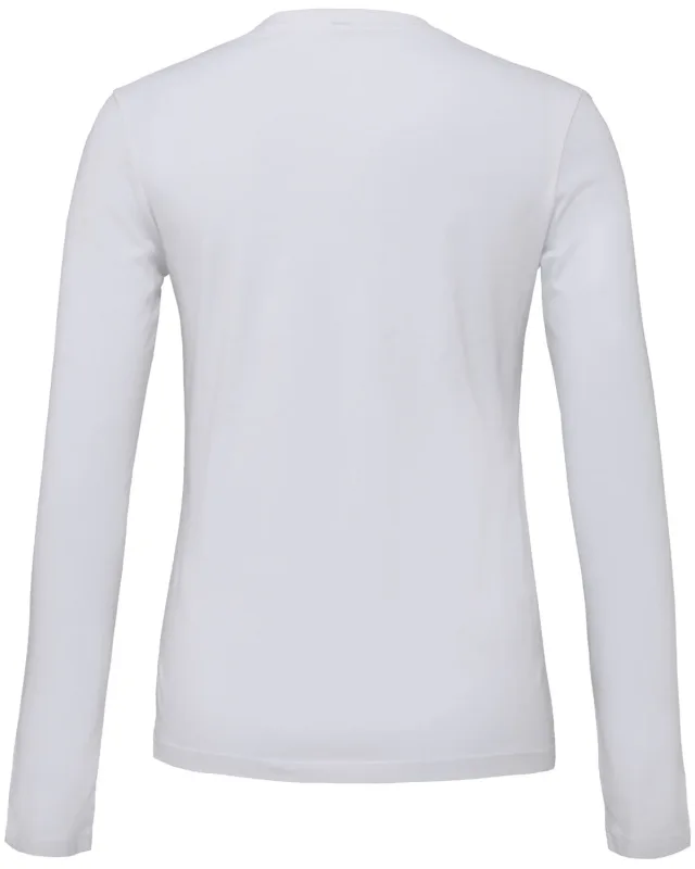 Bella + Canvas Ladies' Jersey Long-Sleeve T-Shirt — view 2