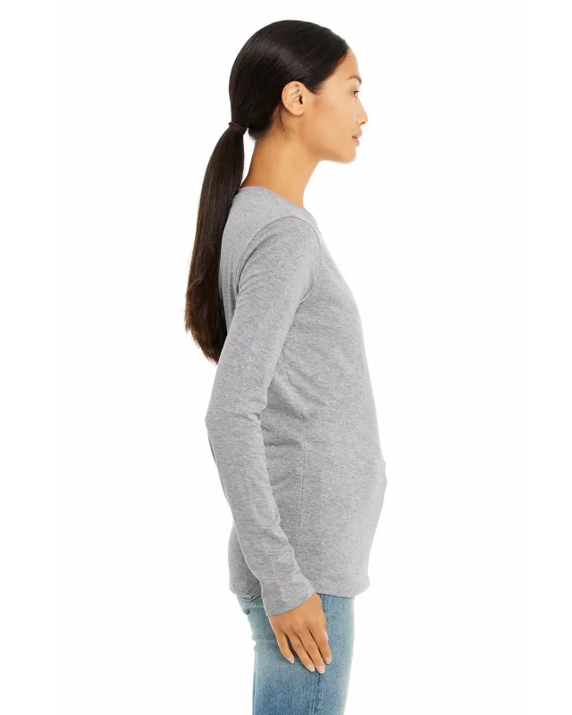 Bella + Canvas Ladies' Jersey Long-Sleeve T-Shirt — view 23