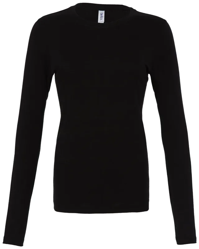 Bella + Canvas Ladies' Jersey Long-Sleeve T-Shirt — view 26