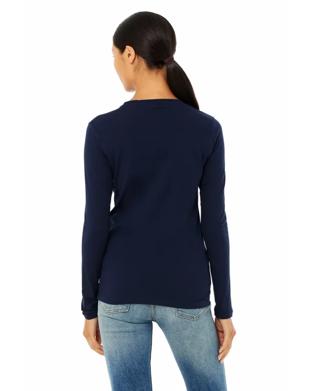 Bella + Canvas Ladies' Jersey Long-Sleeve T-Shirt — view 32