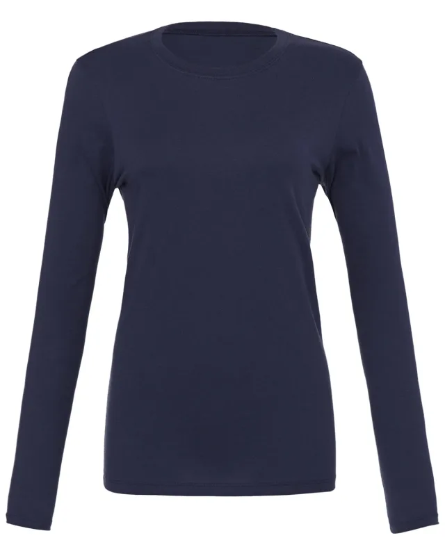 Bella + Canvas Ladies' Jersey Long-Sleeve T-Shirt — view 34