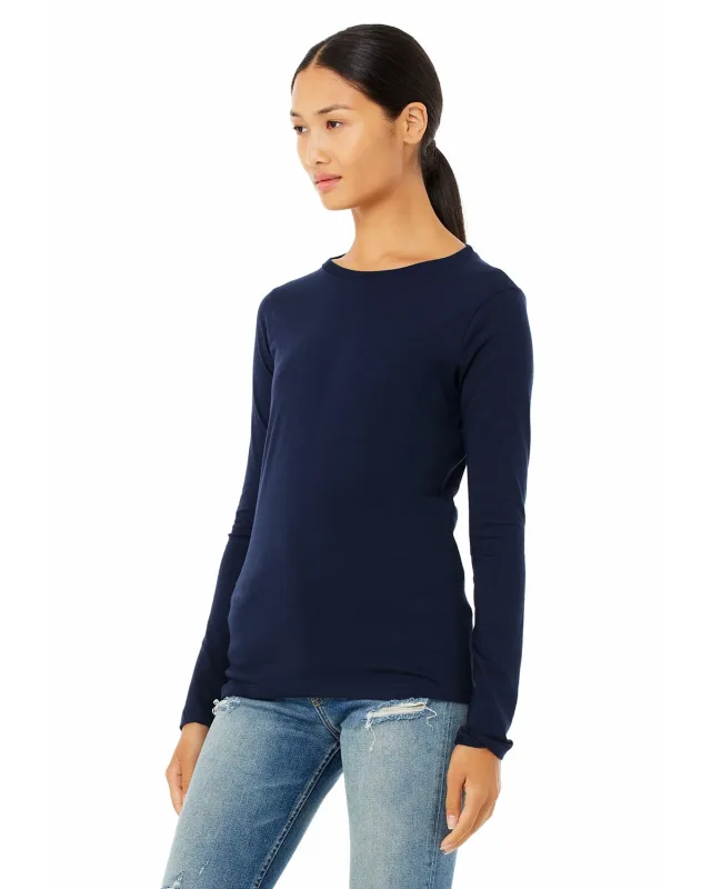 Bella + Canvas Ladies' Jersey Long-Sleeve T-Shirt — view 39