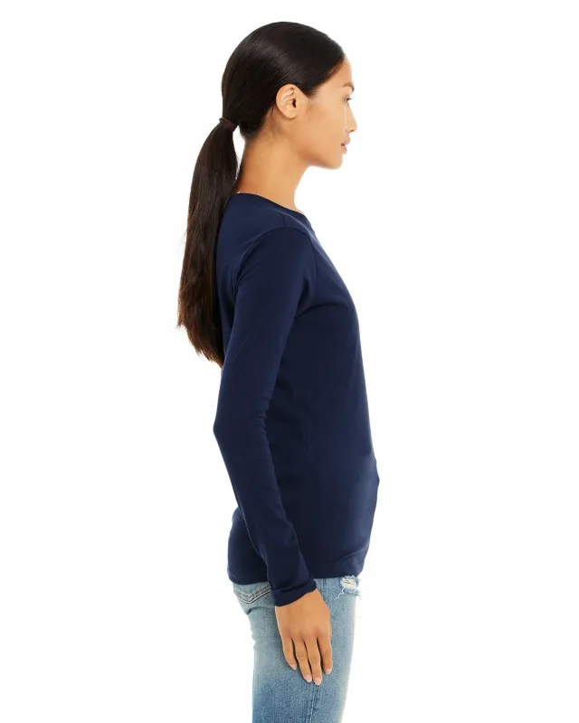 Bella + Canvas Ladies' Jersey Long-Sleeve T-Shirt — view 40