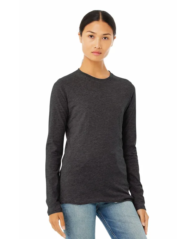 Bella + Canvas Ladies' Jersey Long-Sleeve T-Shirt — view 45
