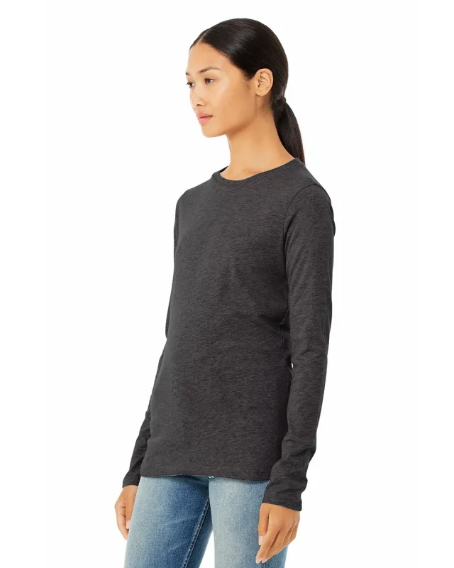 Bella + Canvas Ladies' Jersey Long-Sleeve T-Shirt — view 46