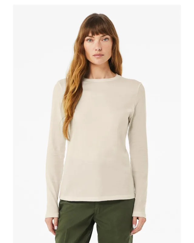 Bella + Canvas Ladies' Jersey Long-Sleeve T-Shirt — view 49