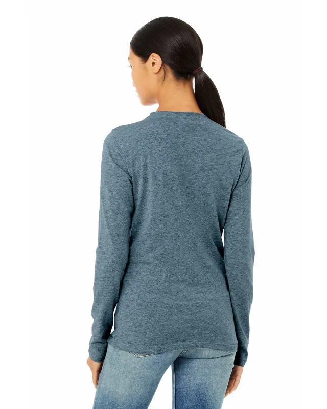 Bella + Canvas Ladies' Jersey Long-Sleeve T-Shirt — view 51