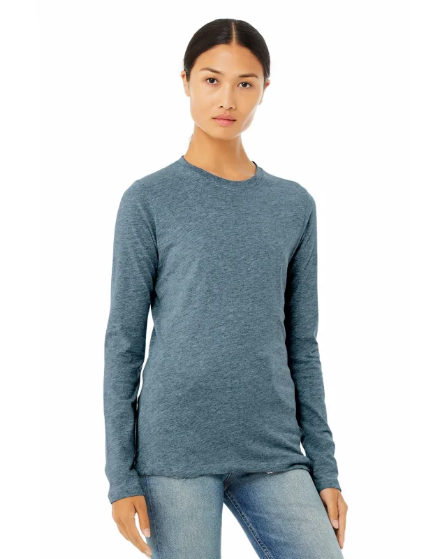 Bella + Canvas Ladies' Jersey Long-Sleeve T-Shirt — view 52