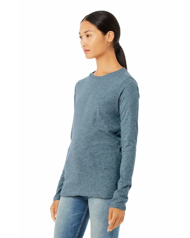 Bella + Canvas Ladies' Jersey Long-Sleeve T-Shirt — view 53