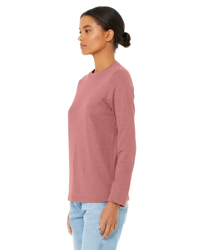Bella + Canvas Ladies' Jersey Long-Sleeve T-Shirt — view 57