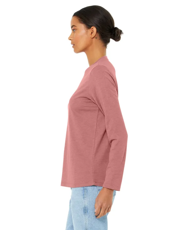 Bella + Canvas Ladies' Jersey Long-Sleeve T-Shirt — view 58