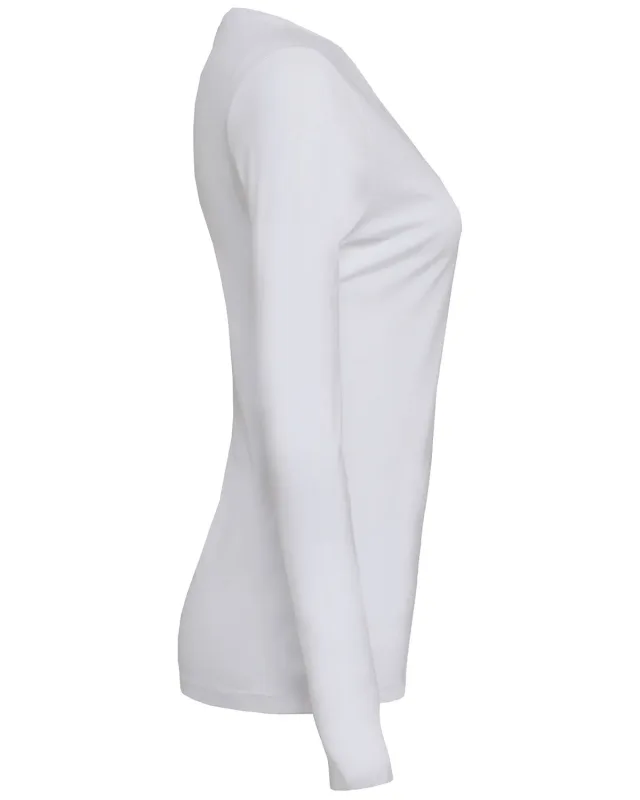 Bella + Canvas Ladies' Jersey Long-Sleeve T-Shirt — view 6