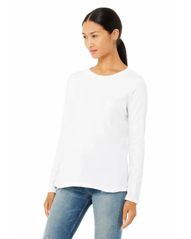Bella + Canvas Ladies' Jersey Long-Sleeve T-Shirt — view 8
