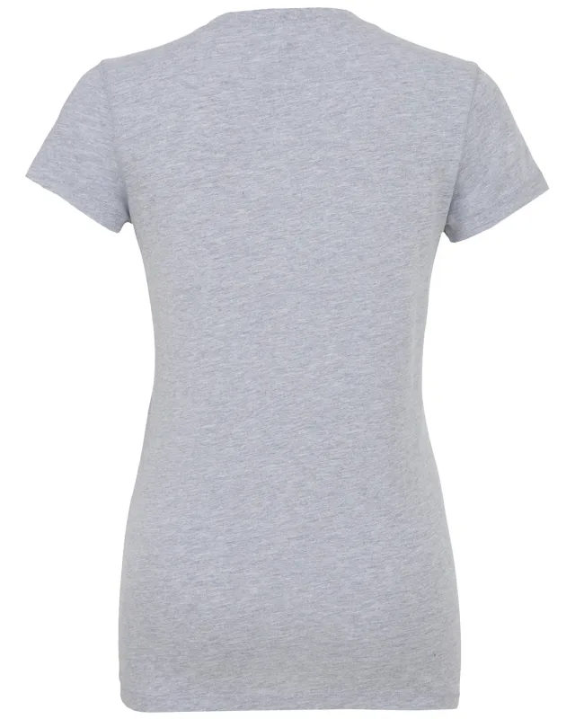 Bella + Canvas Ladies' Jersey Short-Sleeve V-Neck T-Shirt — view 35
