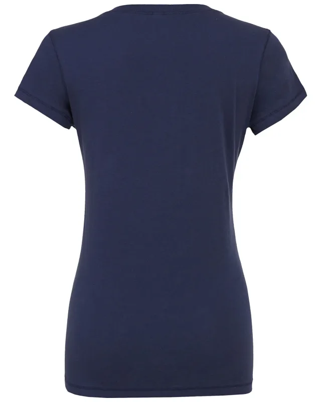 Bella + Canvas Ladies' Jersey Short-Sleeve V-Neck T-Shirt — view 54