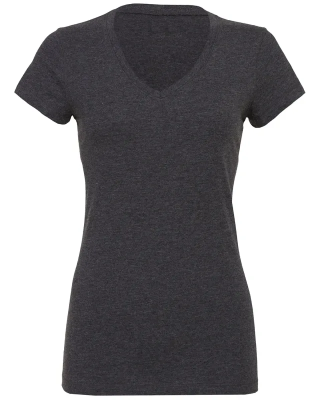 Bella + Canvas Ladies' Jersey Short-Sleeve V-Neck T-Shirt — view 60