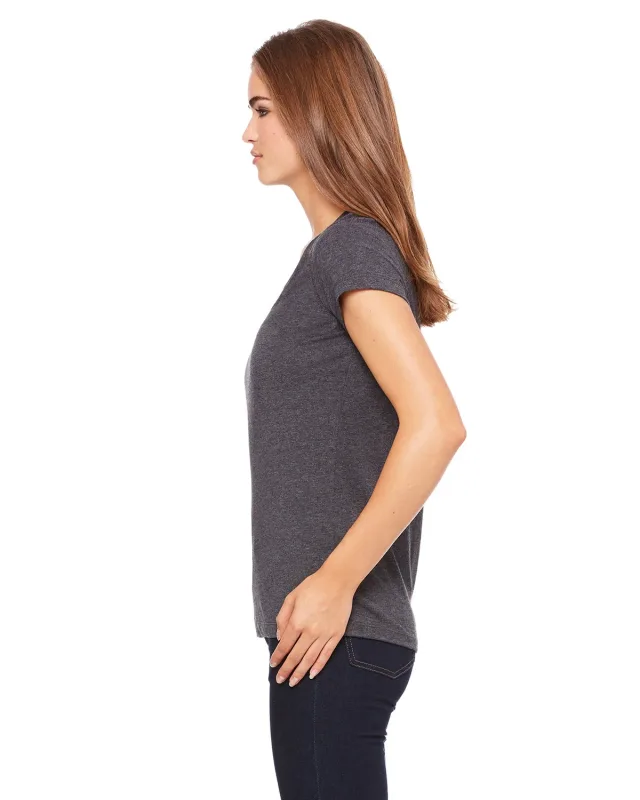 Bella + Canvas Ladies' Jersey Short-Sleeve V-Neck T-Shirt — view 65