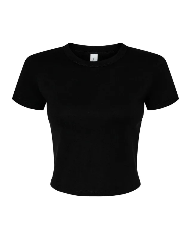 Bella + Canvas Ladies' Micro Ribbed Baby T-Shirt — view 11
