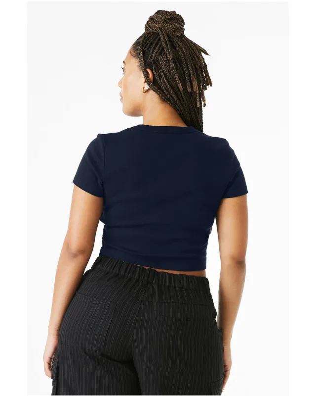 Bella + Canvas Ladies' Micro Ribbed Baby T-Shirt — view 19