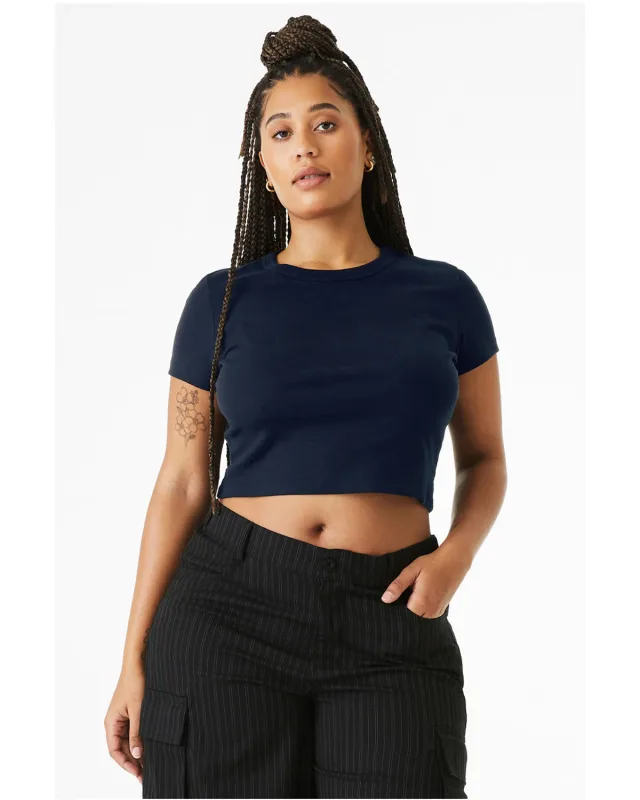 Bella + Canvas Ladies' Micro Ribbed Baby T-Shirt — view 20