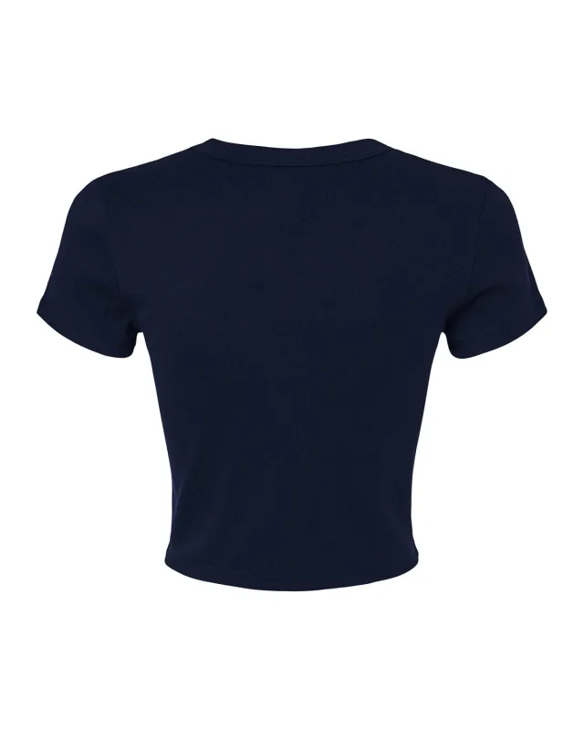 Bella + Canvas Ladies' Micro Ribbed Baby T-Shirt — view 21
