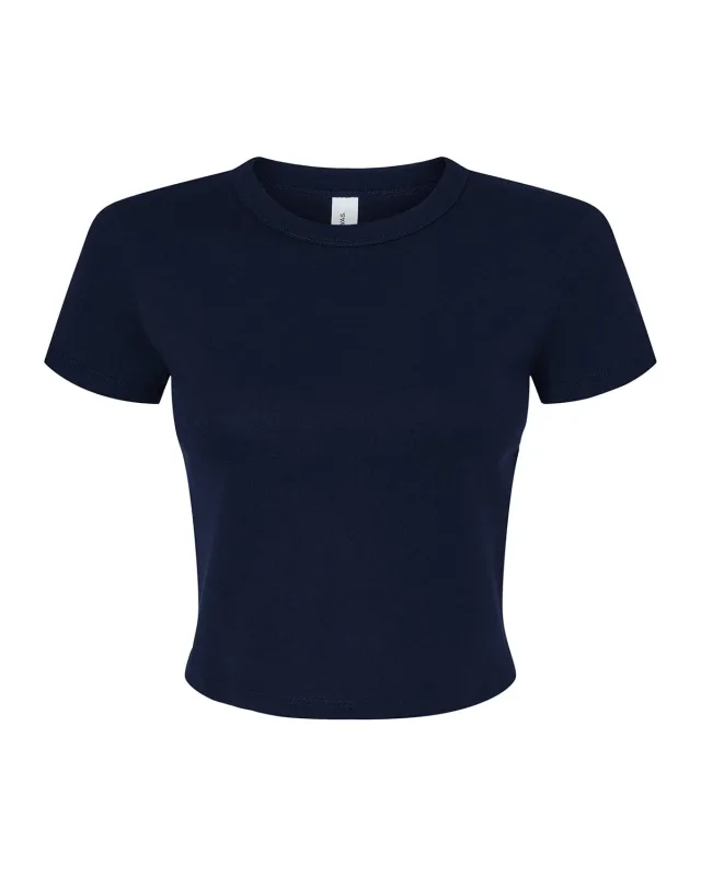 Bella + Canvas Ladies' Micro Ribbed Baby T-Shirt — view 23