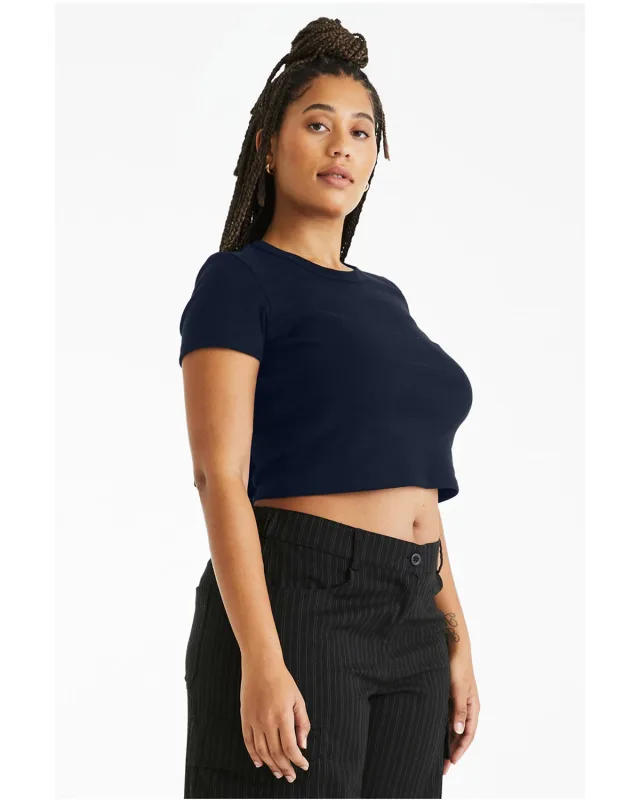 Bella + Canvas Ladies' Micro Ribbed Baby T-Shirt — view 24