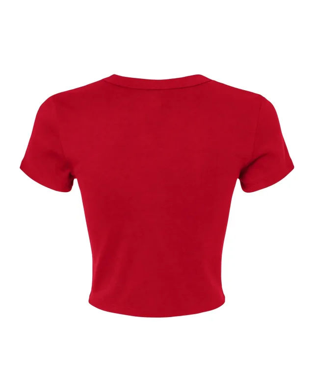 Bella + Canvas Ladies' Micro Ribbed Baby T-Shirt — view 27