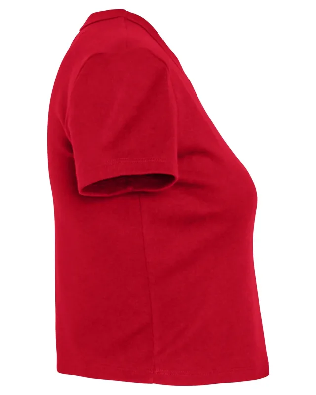 Bella + Canvas Ladies' Micro Ribbed Baby T-Shirt — view 28