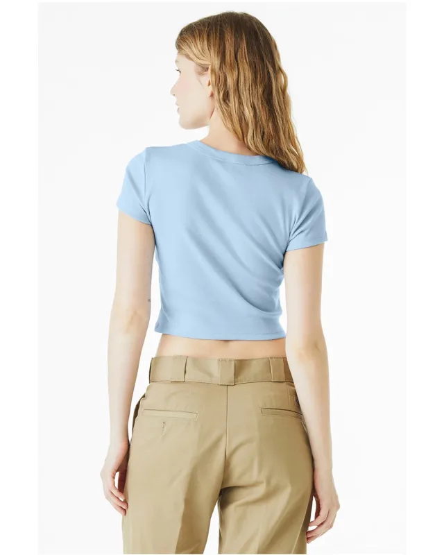 Bella + Canvas Ladies' Micro Ribbed Baby T-Shirt — view 31