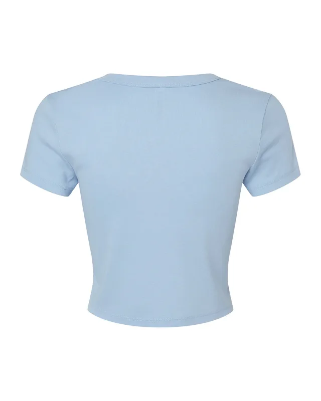 Bella + Canvas Ladies' Micro Ribbed Baby T-Shirt — view 33