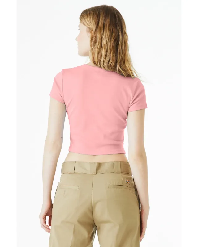 Bella + Canvas Ladies' Micro Ribbed Baby T-Shirt — view 37