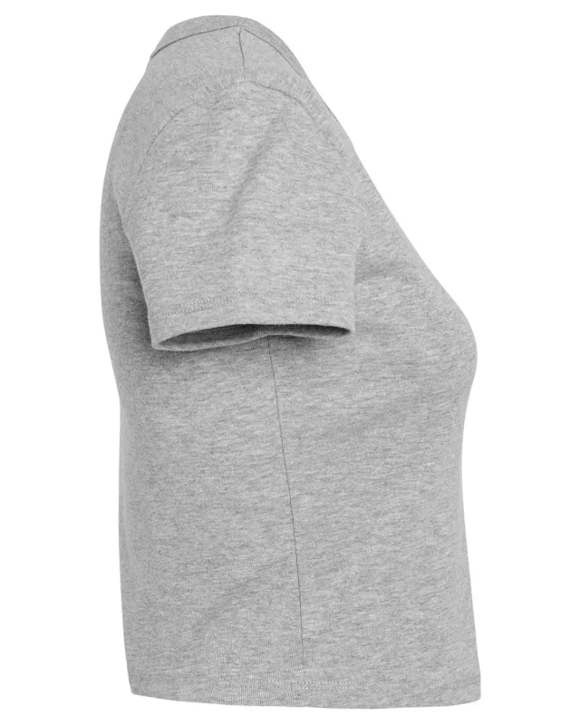 Bella + Canvas Ladies' Micro Ribbed Baby T-Shirt — view 4
