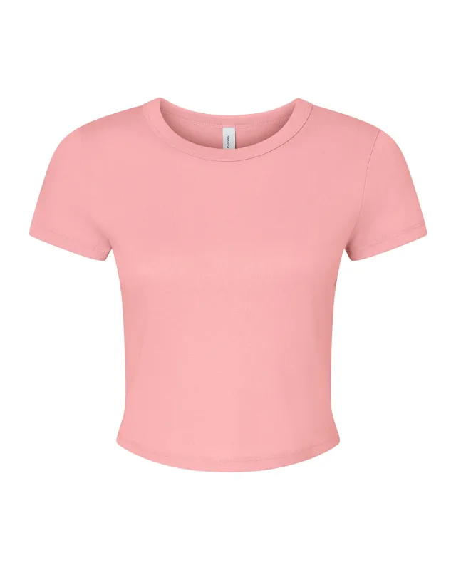 Bella + Canvas Ladies' Micro Ribbed Baby T-Shirt — view 41