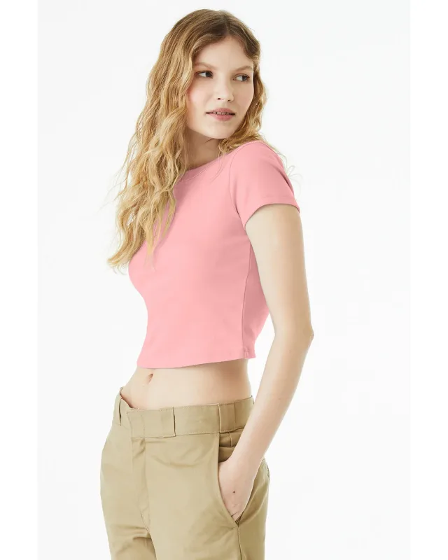 Bella + Canvas Ladies' Micro Ribbed Baby T-Shirt — view 42