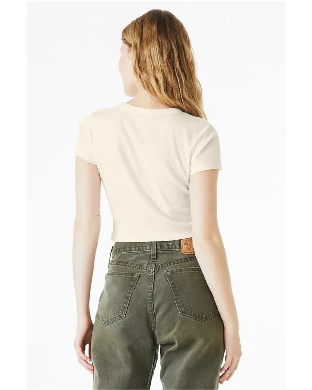 Bella + Canvas Ladies' Micro Ribbed Baby T-Shirt — view 43