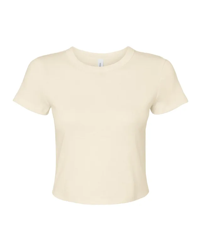 Bella + Canvas Ladies' Micro Ribbed Baby T-Shirt — view 47