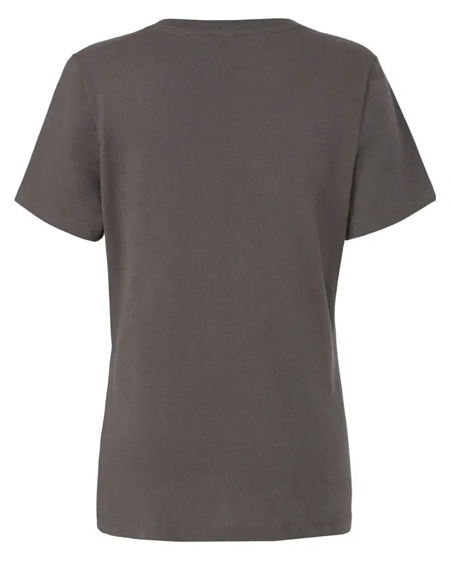 Bella + Canvas Ladies' Relaxed Jersey V-Neck T-Shirt — view 30