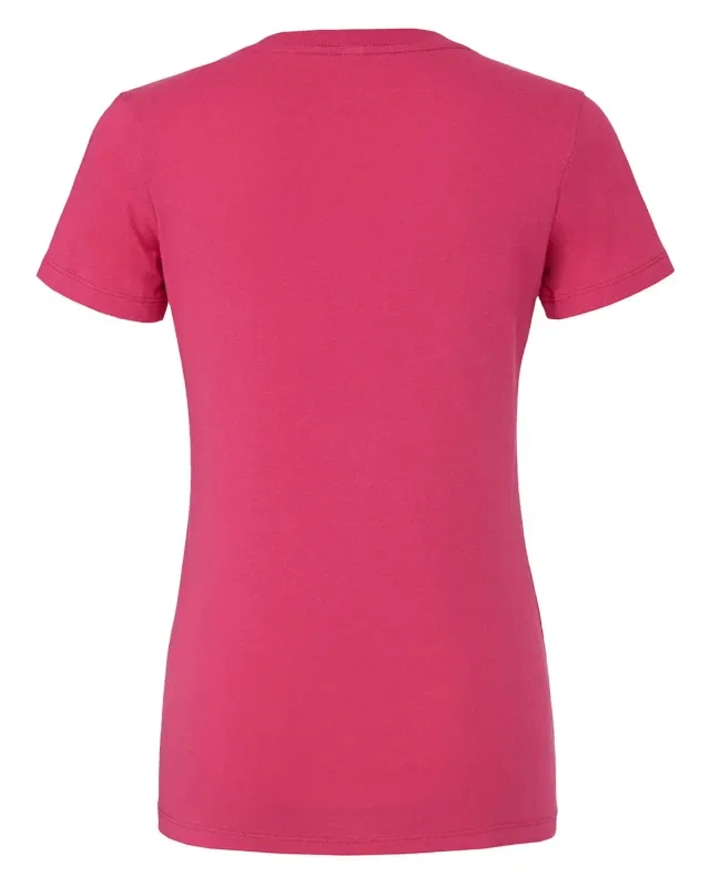 Bella + Canvas Ladies' Relaxed Jersey V-Neck T-Shirt — view 37
