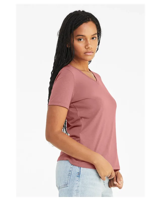 Bella + Canvas Ladies' Relaxed Triblend V-Neck T-Shirt — view 13
