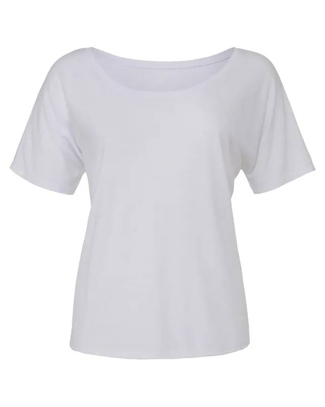 Bella + Canvas Ladies' Slouchy T-Shirt — view 5