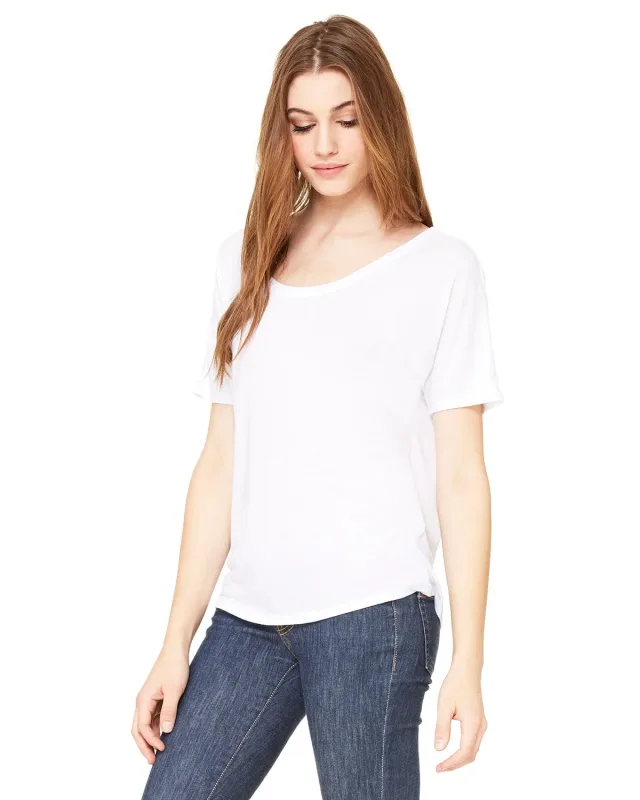 Bella + Canvas Ladies' Slouchy T-Shirt — view 6