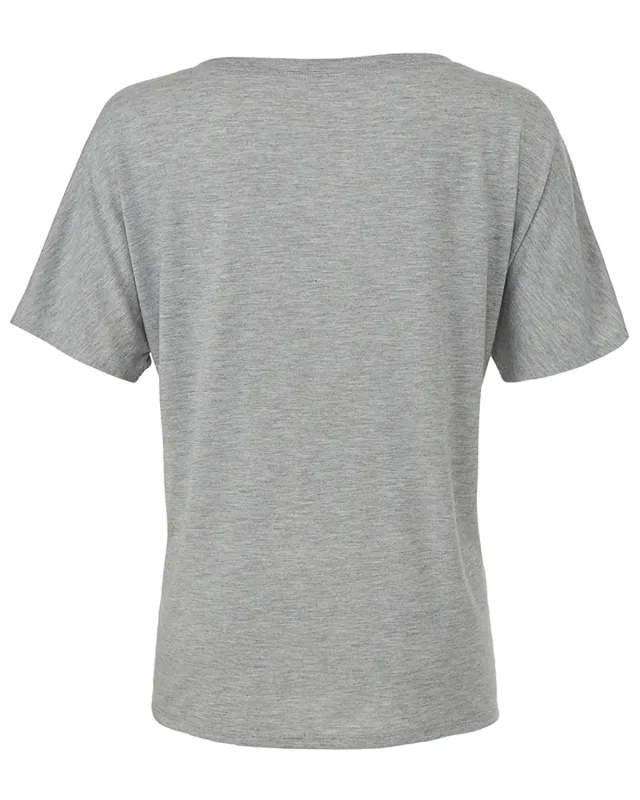 Bella + Canvas Ladies' Slouchy V-Neck T-Shirt — view 10