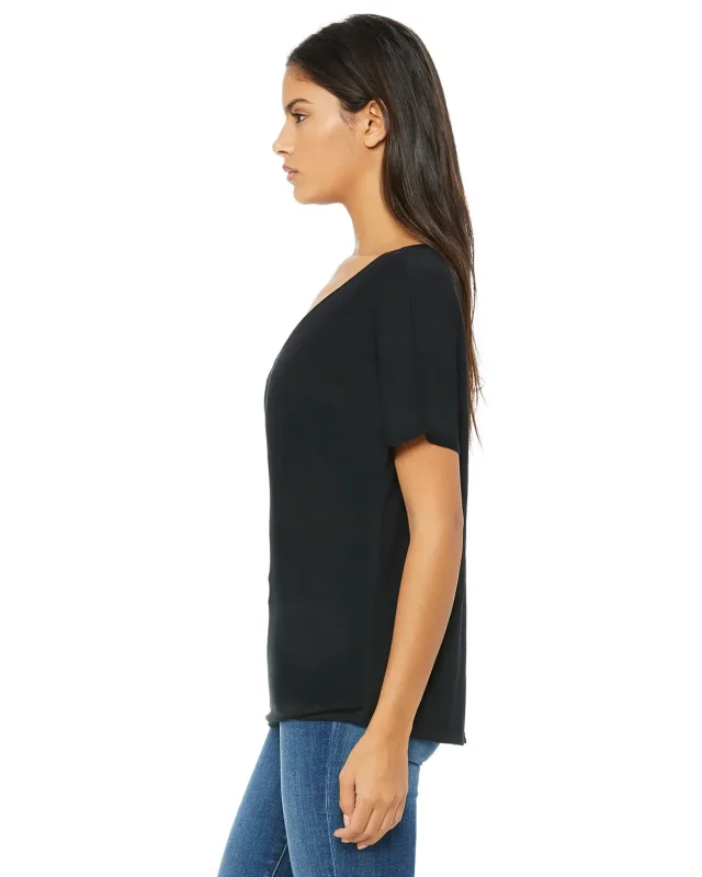 Bella + Canvas Ladies' Slouchy V-Neck T-Shirt — view 24