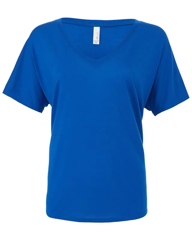 Bella + Canvas Ladies' Slouchy V-Neck T-Shirt — view 27