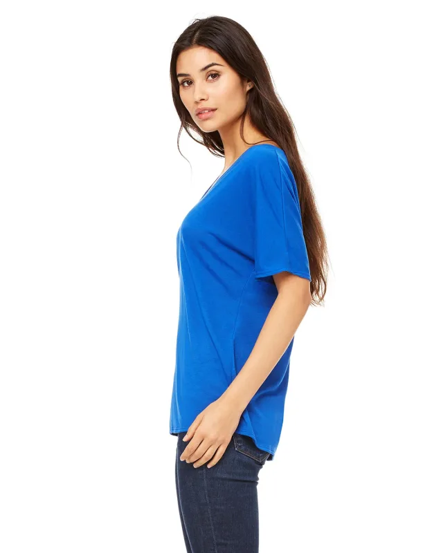 Bella + Canvas Ladies' Slouchy V-Neck T-Shirt — view 32