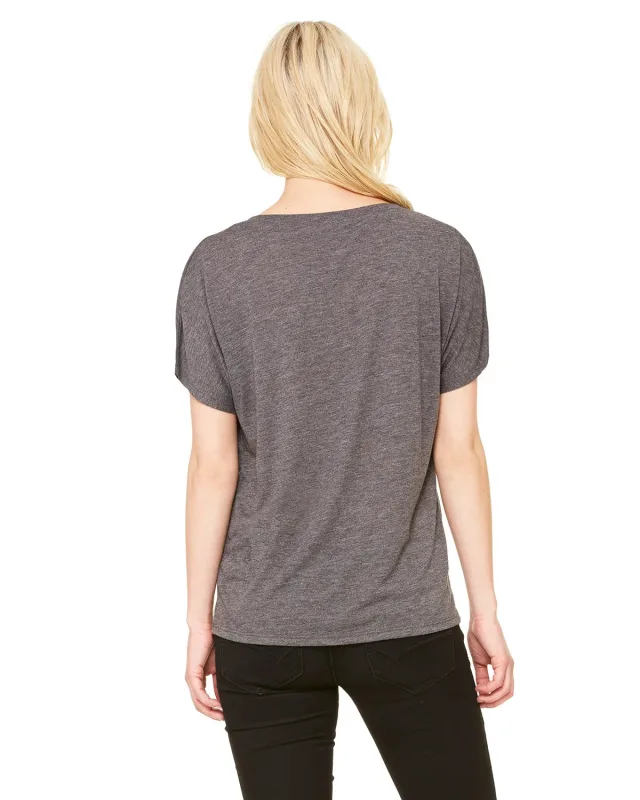 Bella + Canvas Ladies' Slouchy V-Neck T-Shirt — view 36