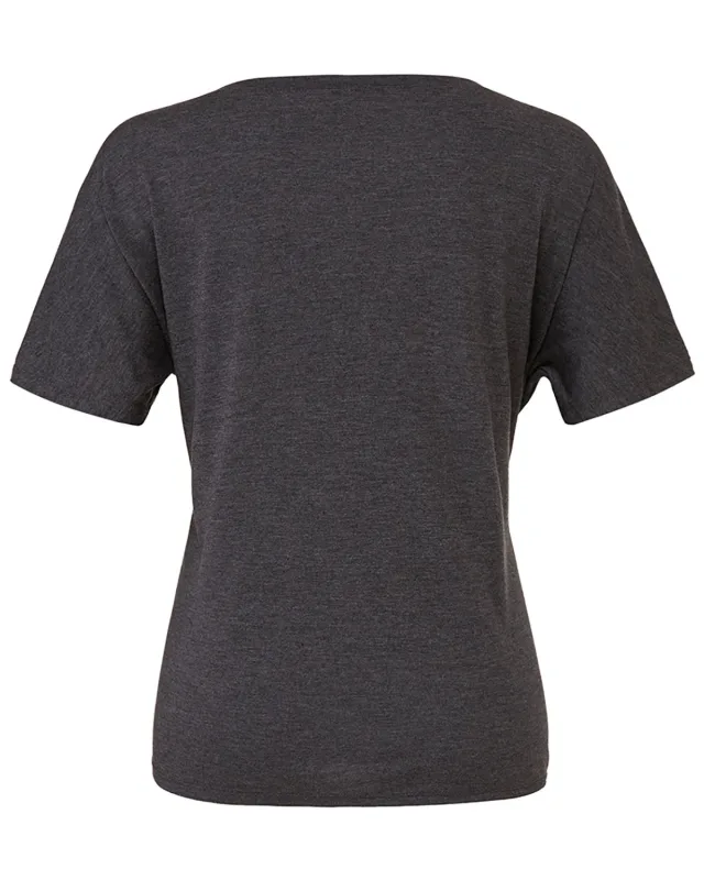 Bella + Canvas Ladies' Slouchy V-Neck T-Shirt — view 37